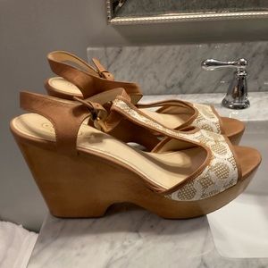 Coach wood wedge